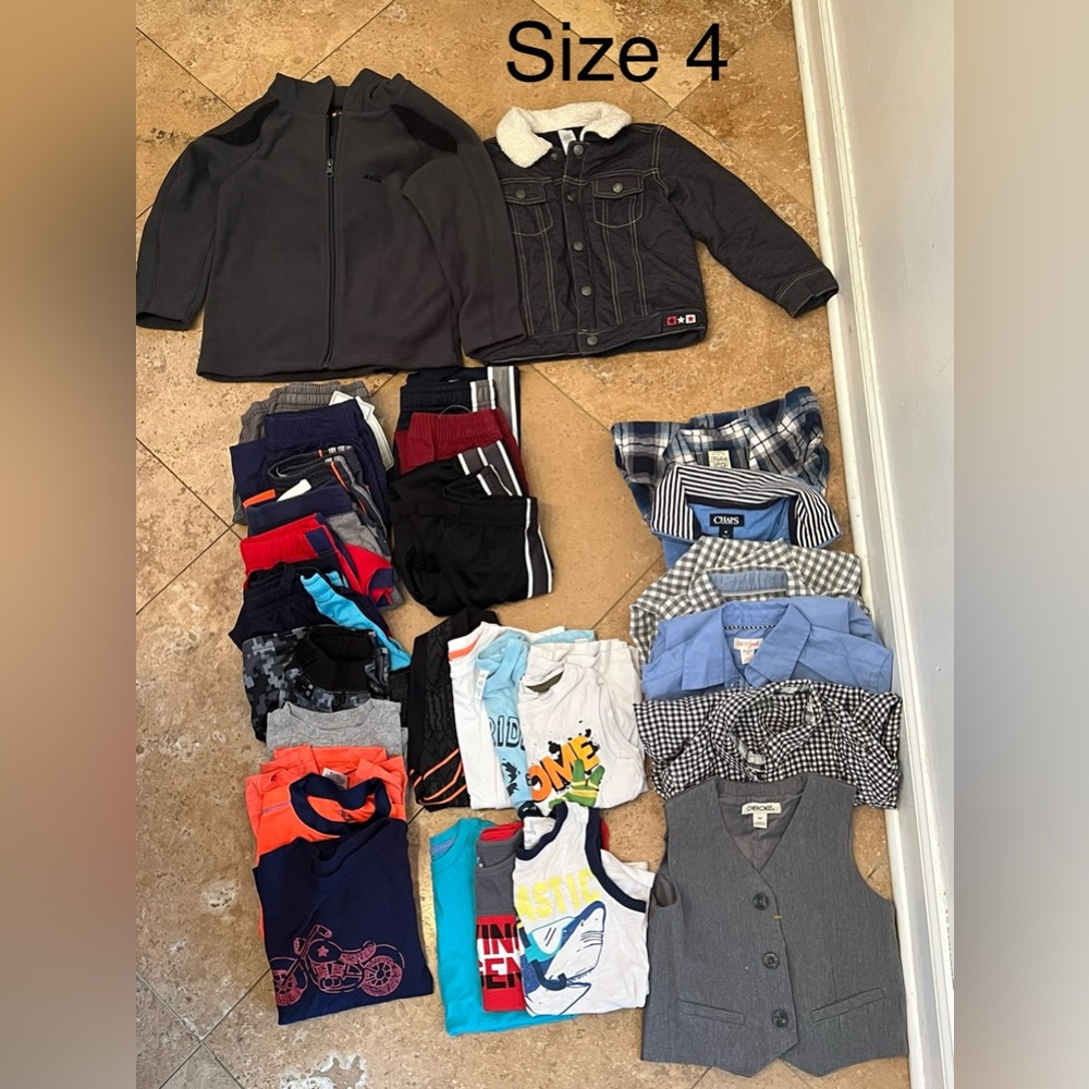 Boys Size 4 Lot
